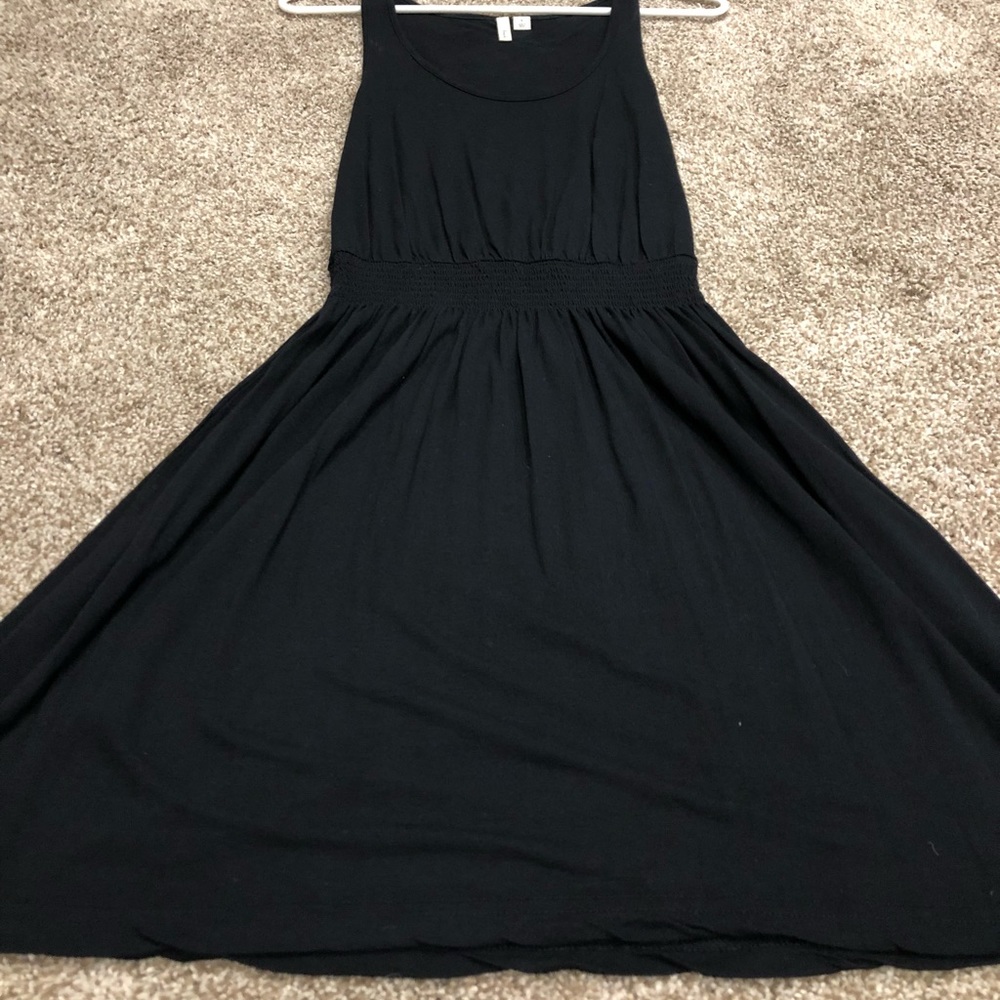 Black fun swing dress